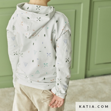 sweat shirt basique a manches longues pour enfants de 1 a 12 ans k30 2321 katia p