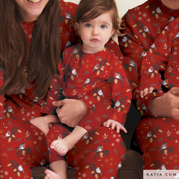 Pyjama de Noël pour bébé - Modèle et taille au choix
