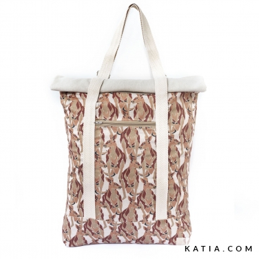 sac a dos a fermeture a velcro et poche exterieure a18b 2421 katia p