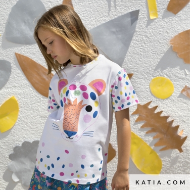 t shirt manches courtes pour enfant de 5 a 12 ans k28c 2421 katia p