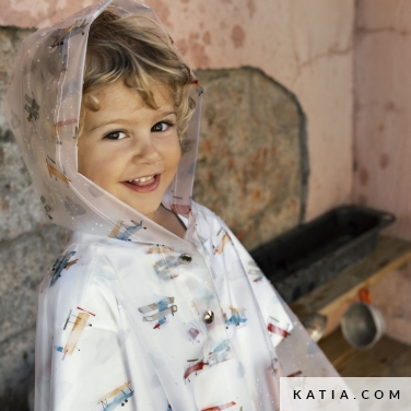 cape impermeable pour enfants de 1 a 4 ans l14 2422 katia p