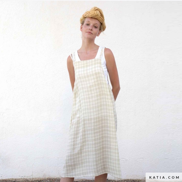 Women's Pinafore Dress - PDF Sewing Pattern - KATY