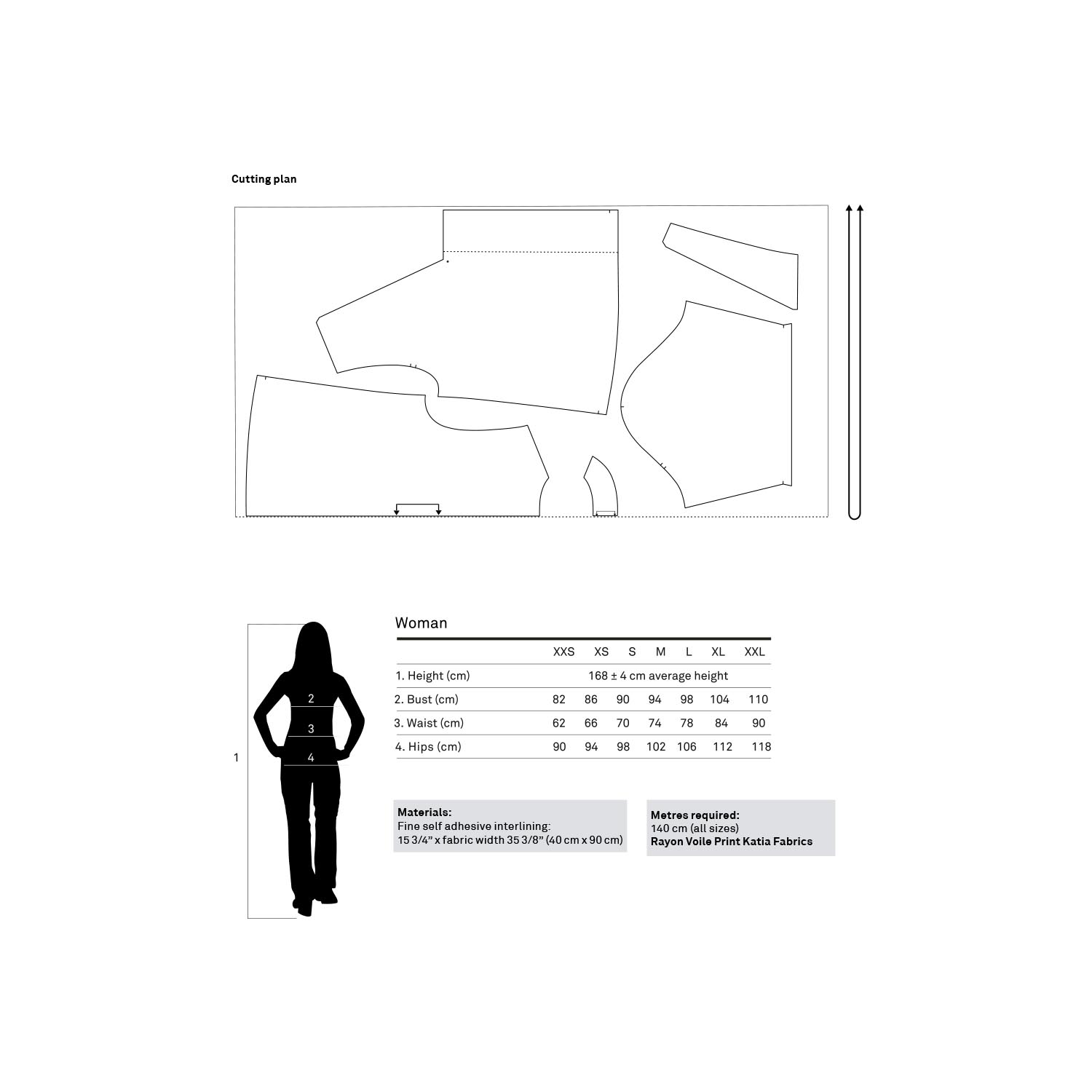 Cartamodello Abito Estivo Donna XS-XXXL – Scollo A V Con Istruzioni E Video Tutorial