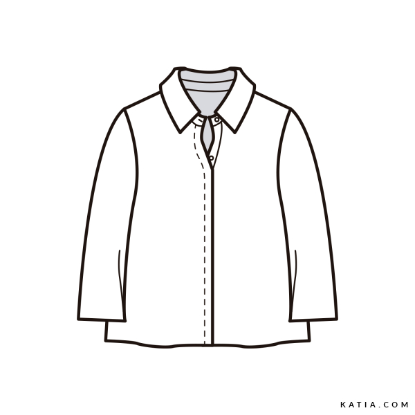 Camicia Attillata Con Maniche A Campana - Bluse E Camicie - Donna - Foto 12