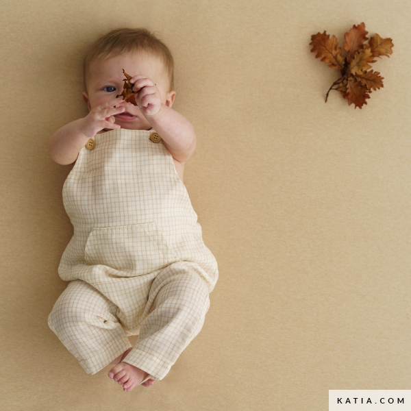 Costurero pequeño - Grey Linen Polka