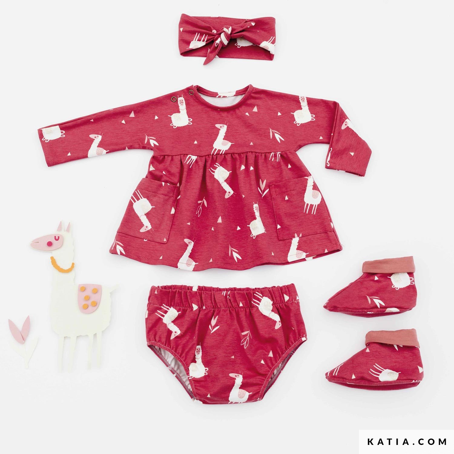 Baby turban with knot