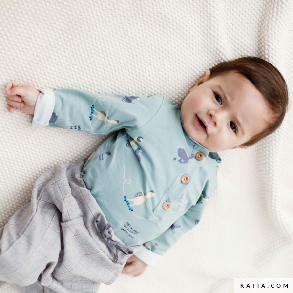 Camisa cuello mao bebe deals