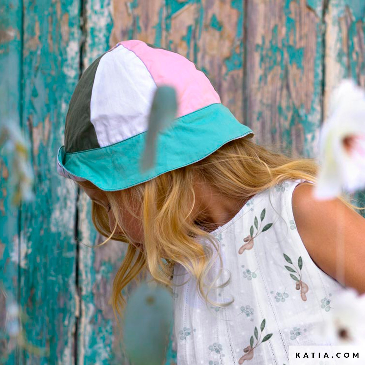 Chapeau de soleil pour enfant - Chapeau de plage réversible et