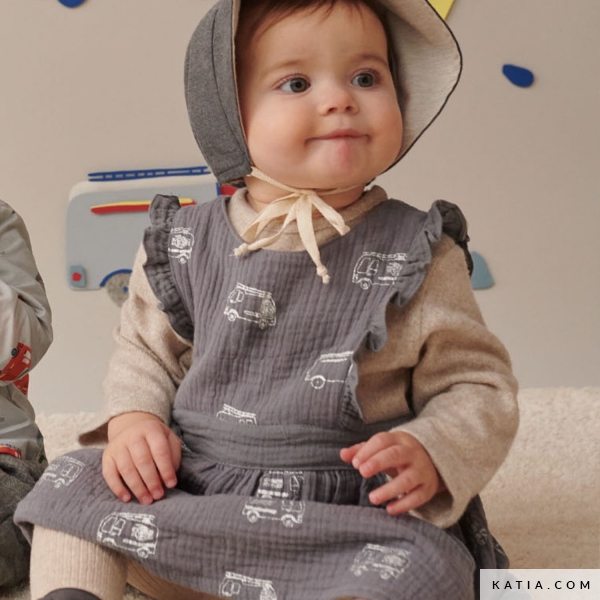 Robe Sans Manches Bretelle Fille Bébé DE FEUILLES - Jupe Tutu En Coton, Pour L'Été - Tailles 1-2 à 6-7 Ans