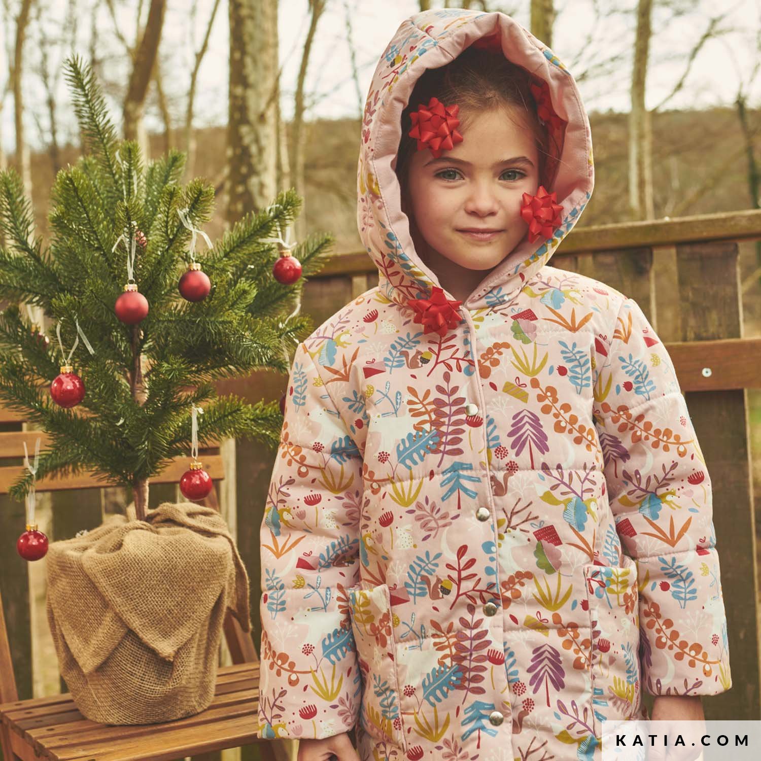 Children’s quilted jacket sewing pattern