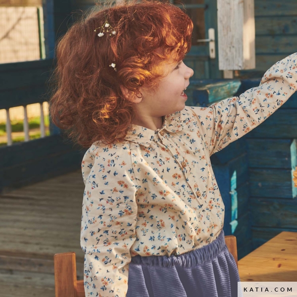 Patron blouse et robe enfant STELLA pochette