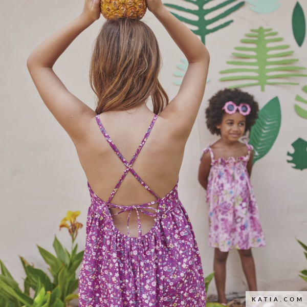 Vestido maxi de chiffon con tirantes dobles y cruzados en la espalda Crepúsculo