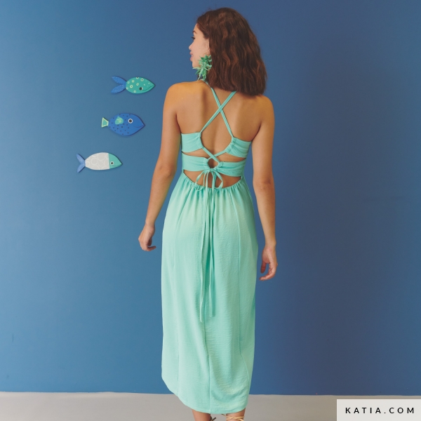 Patron De Couture Robe Bretelles Pour Femme Katia patron-de-couture-robe-bretelles-pour-femme-katia