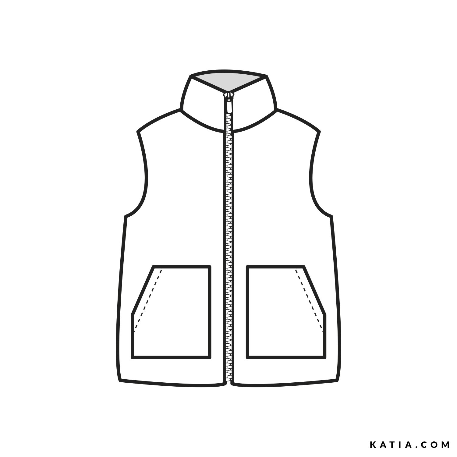 Gilet D'hiver Sans Manches Pour Enfant - Matelassé Chaud - Fermeture éclair Facile - Fille Et Garçon - 9