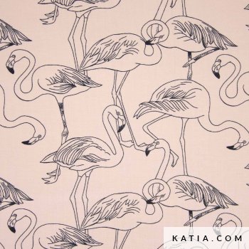 Flamingo sales jersey fabric