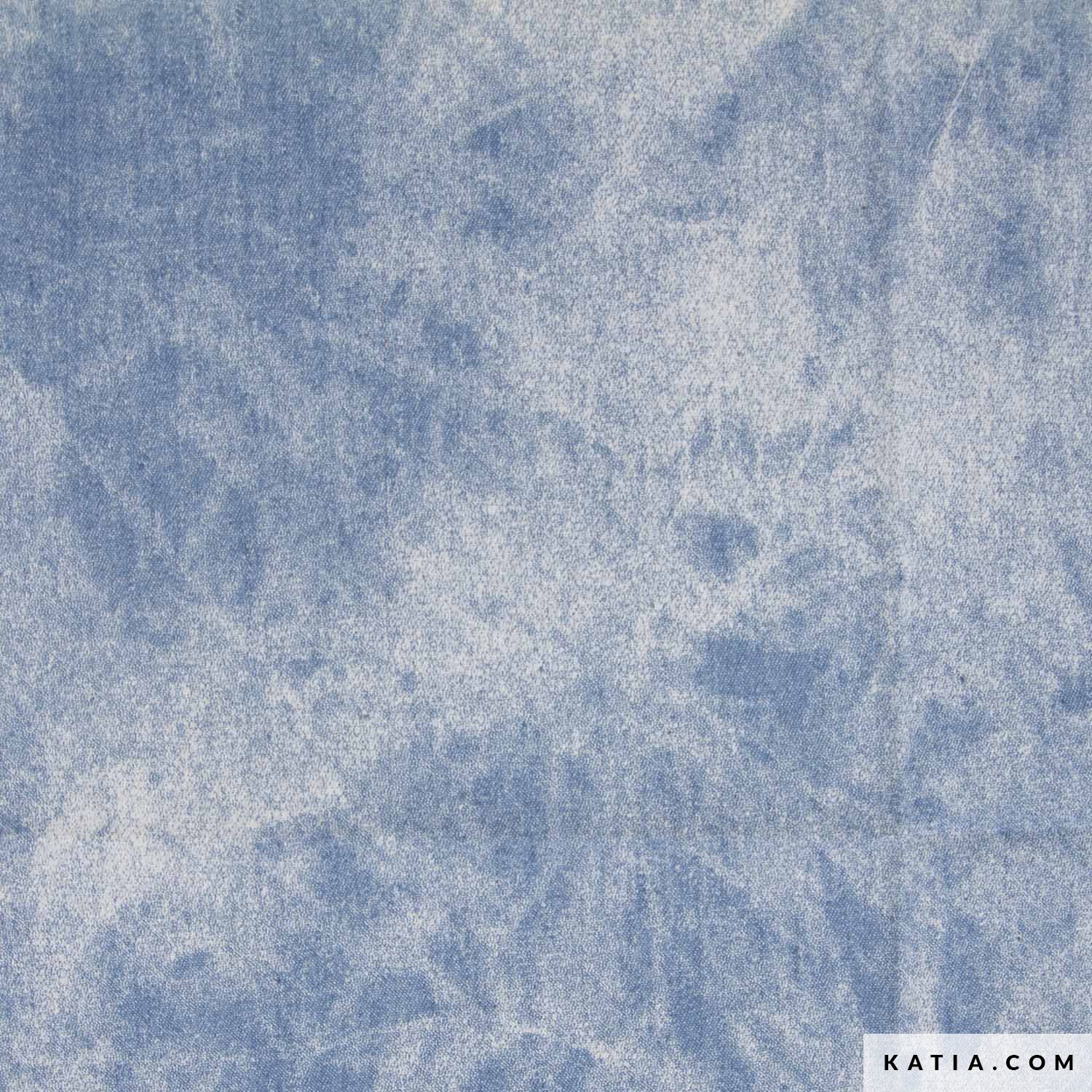 Denim TieDye denim fabric Spring / Summer