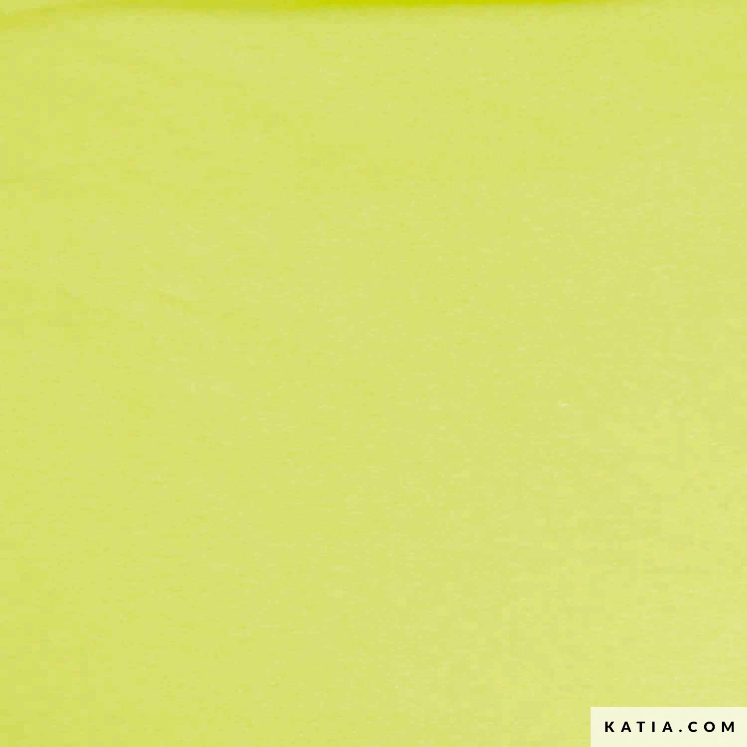Neon Sweat Neon Yellow fleece fabric Spring / Summer