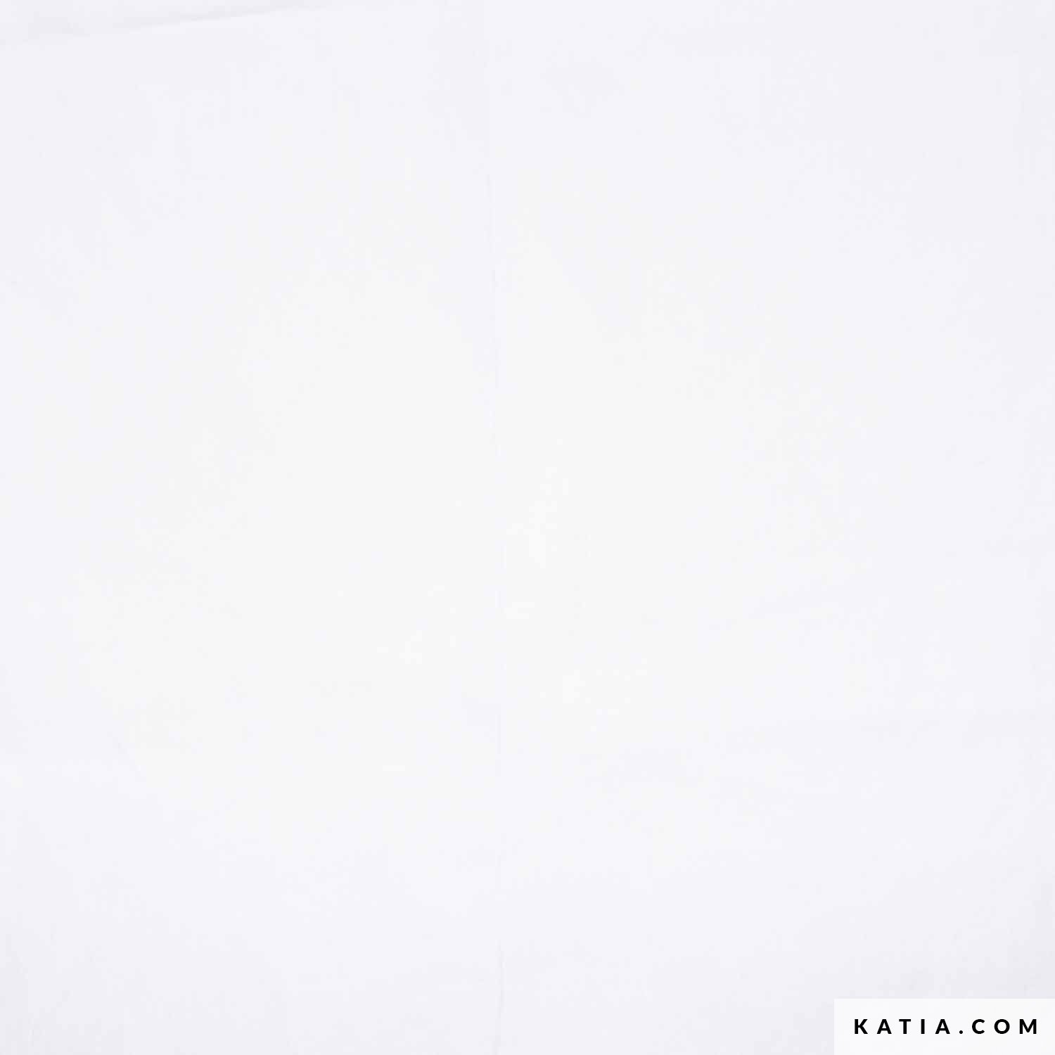 Ecoviscosa Solid White 100 viscose fabric Spring / Summer