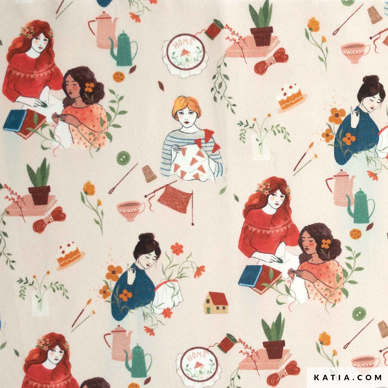 Continuación Ajuste superstición Tejido popelín de algodón Poplin Knit & Sew - Otoño / I... | Katia.com Continuación Ajuste superstición Tejido popelín de algodón Poplin Knit & Sew - Otoño / I... | Katia.com