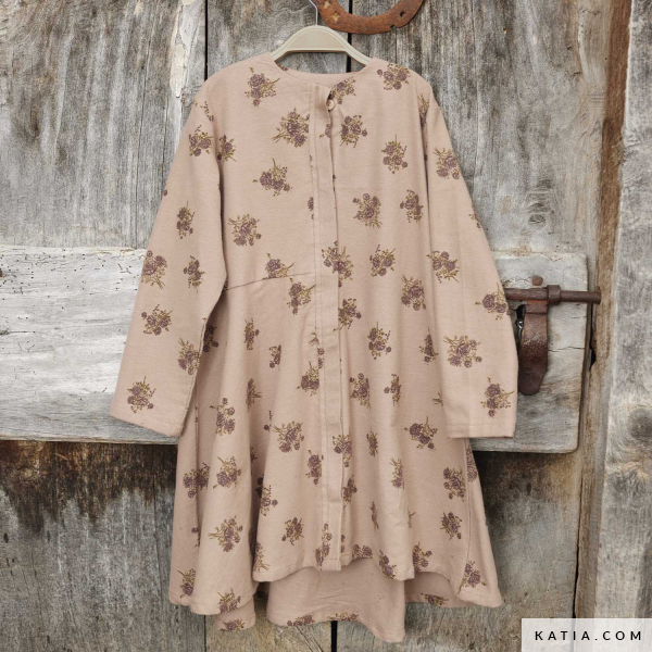 Flowers Rights cotton flannel fabric - Autumn / Winter | Katia.com