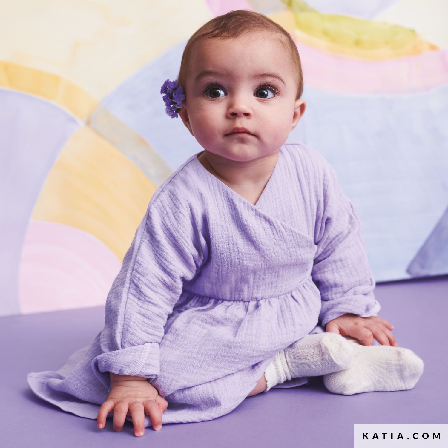 Mousseline Solid Baby Pink muslin fabric Autumn / Winter