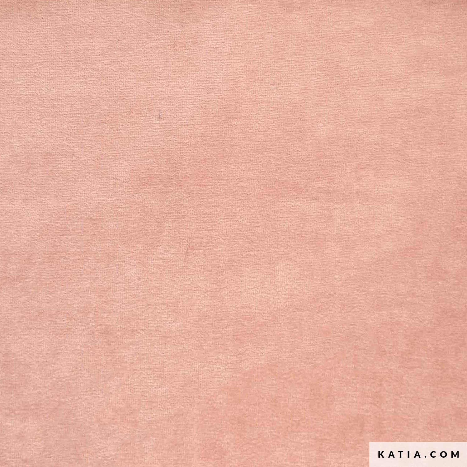 Velvet Cotton Knit Fabric in Make Up Pink - Autumn / Wi