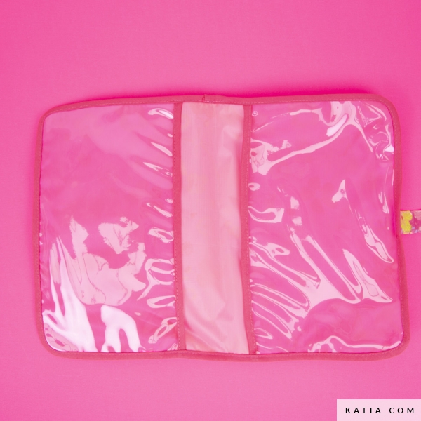 Neon Fuchsia Translucent Colors PVC vinyl fabric Spring / Summer