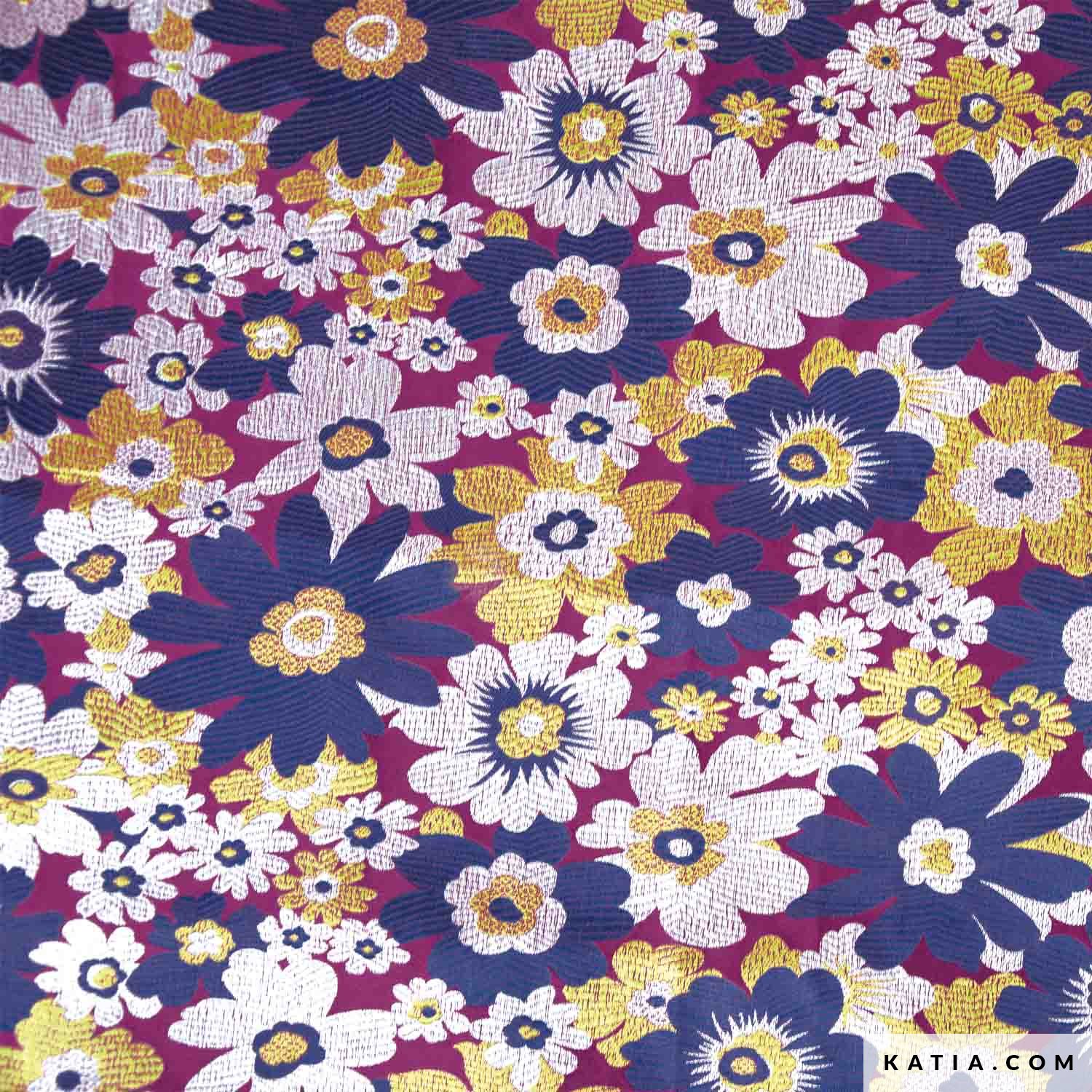 Autumn brocade fabric - | Katia.com