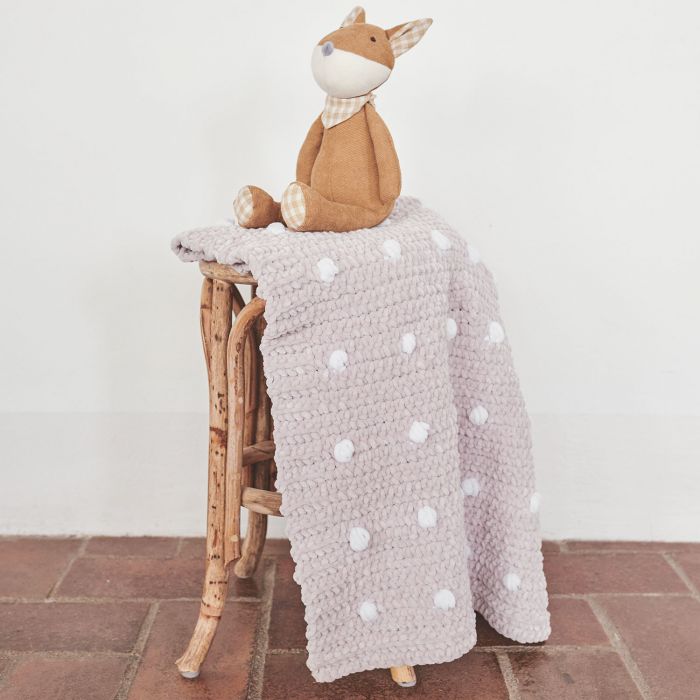 Babies Bambi Blanket Knitting/Crochet Kit (6279-1)