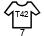 Number of balls needed to knit a size 42 garment with short sleeves