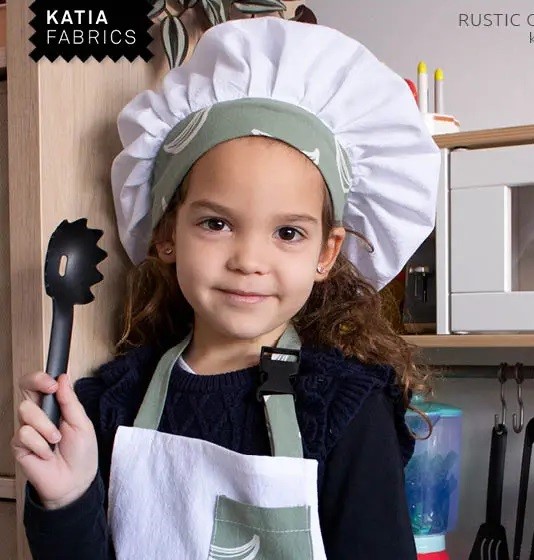 How to make a kids chef hat and apron with our FREE pattern