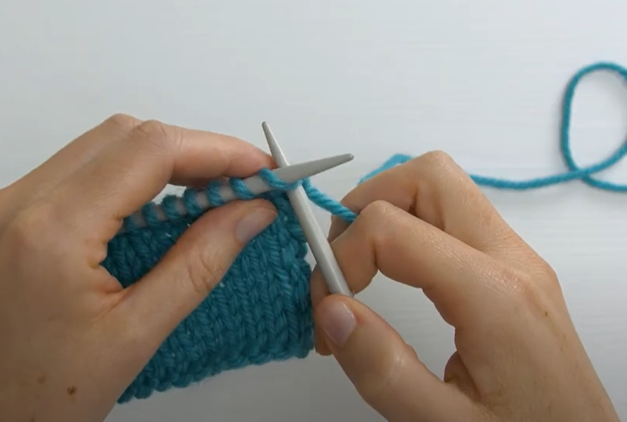 How to Knit  Stockinette Stitch