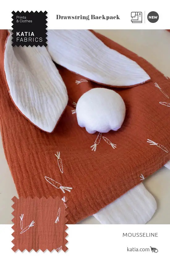 How to make a bunny backpack: Free sewing tutorial 