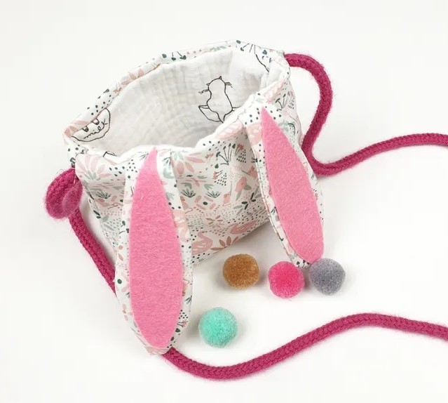 How to sew an Easter Bunny Egg bag - FREE VIDEO TUTORIAL
