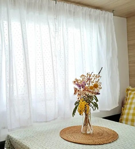 How to make curtains for your caravan - Free pattern