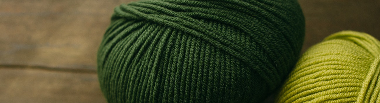green yarn shades