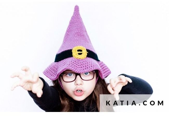 Little Witch Hat-Bag Crochet Pattern¦ Katia.com
