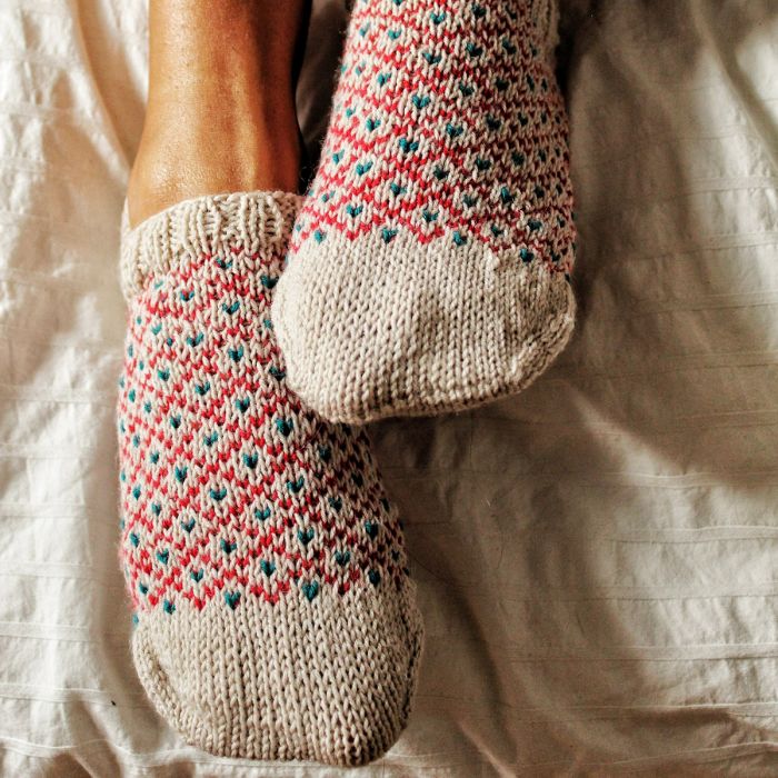 knit socks