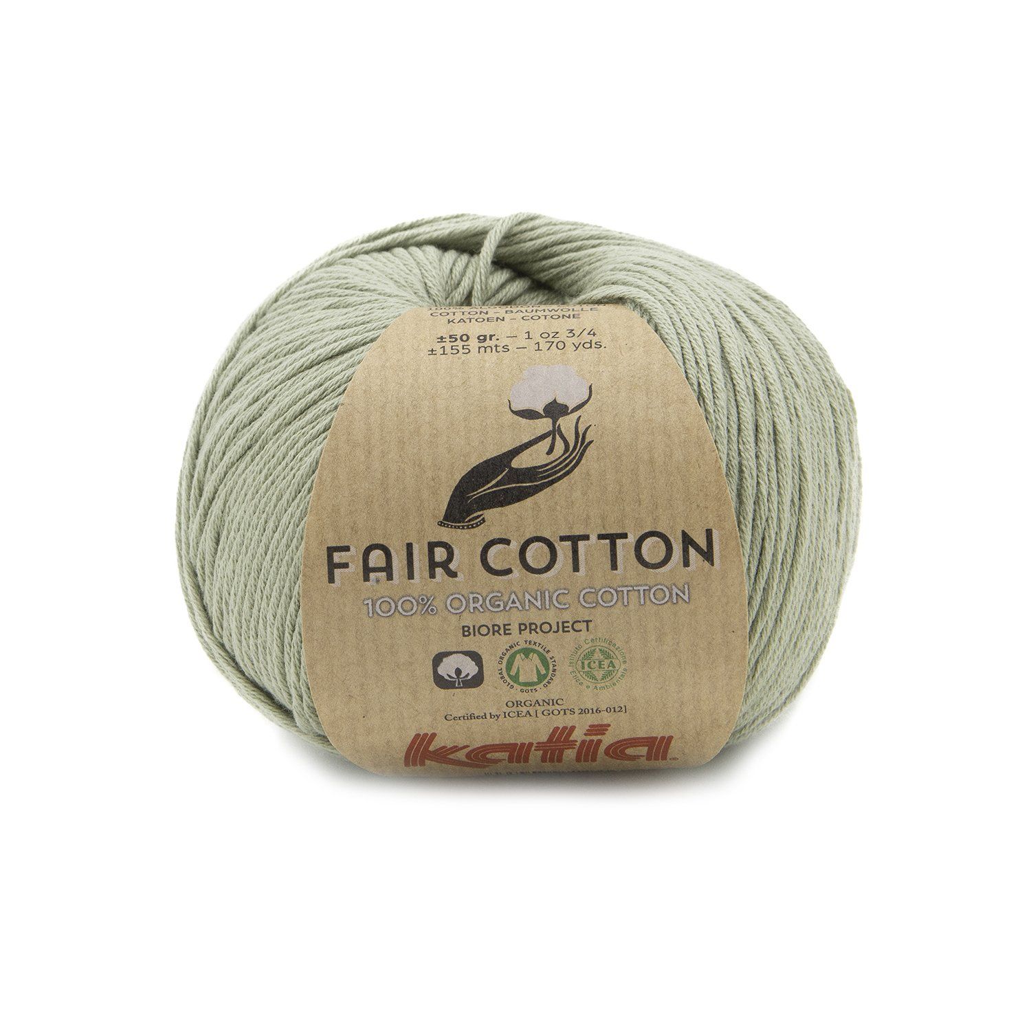 FAIR COTTON: 100% ORGANIC COTTON YARN (SPORT)