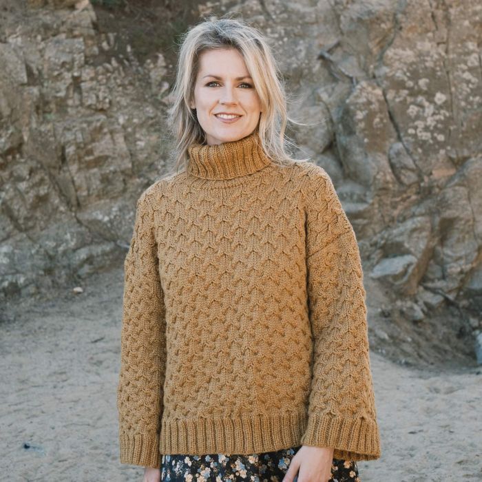 Womens Oversized Cabled Sweater Knitting Pattern - A/W - Advanced -  (6212-2) ¦