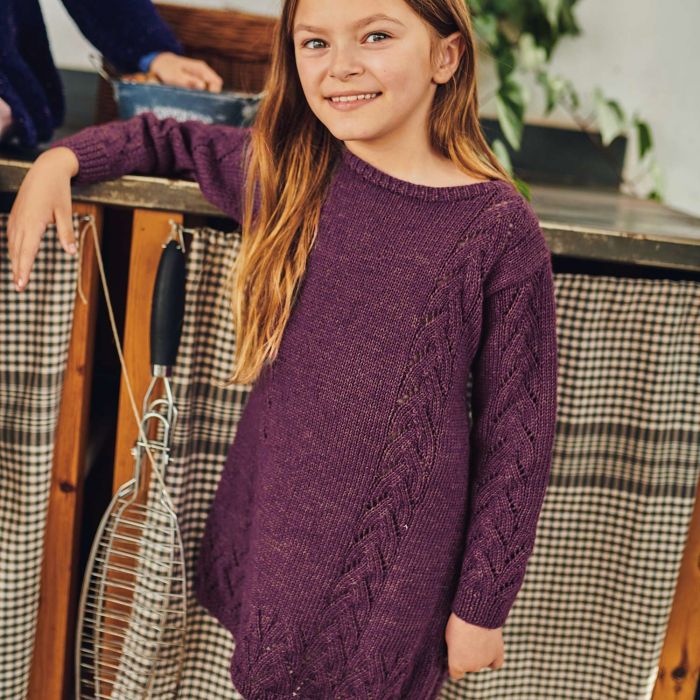 Kids Cotton Merino Fine Dress Knitting Kit (6280-21)