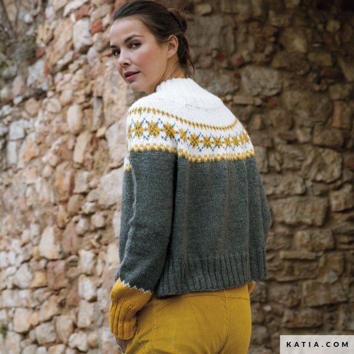 Womens Sweater Knitting Pattern (6184-7) ¦