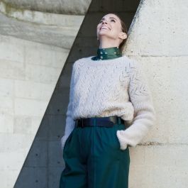 Womens Boxy Sweater Knitting Pattern - A/W - Advanced