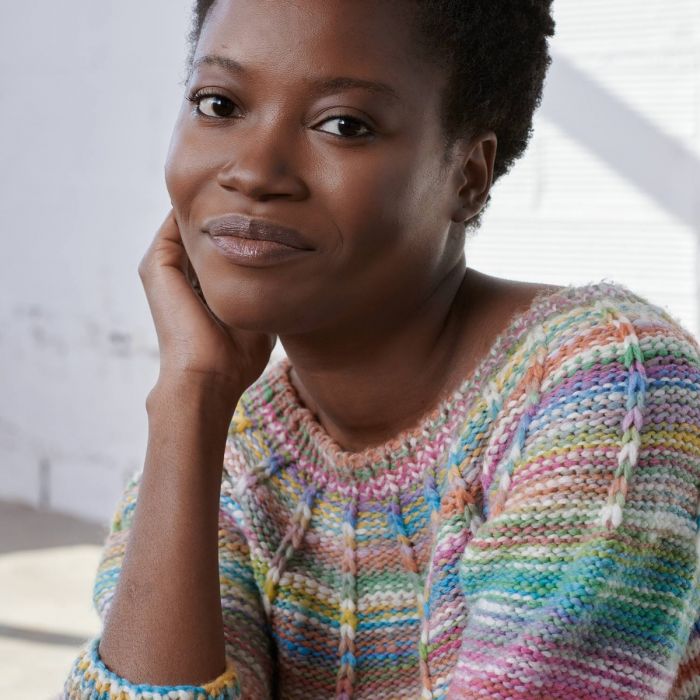 Womens Top-Down Circular Sweater Knitting Pattern | Katia.com