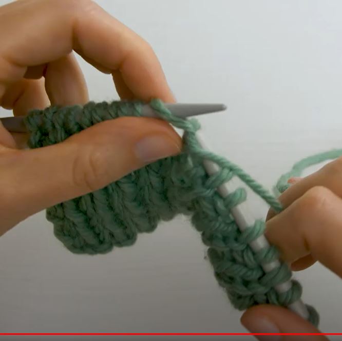 How to Knit 1x1 Rib