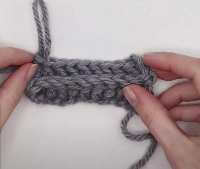 How to Back Post Double Crochet